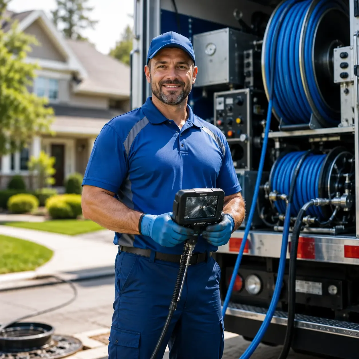 Local outdoor drain cleaning specialists in West Davenport, NY